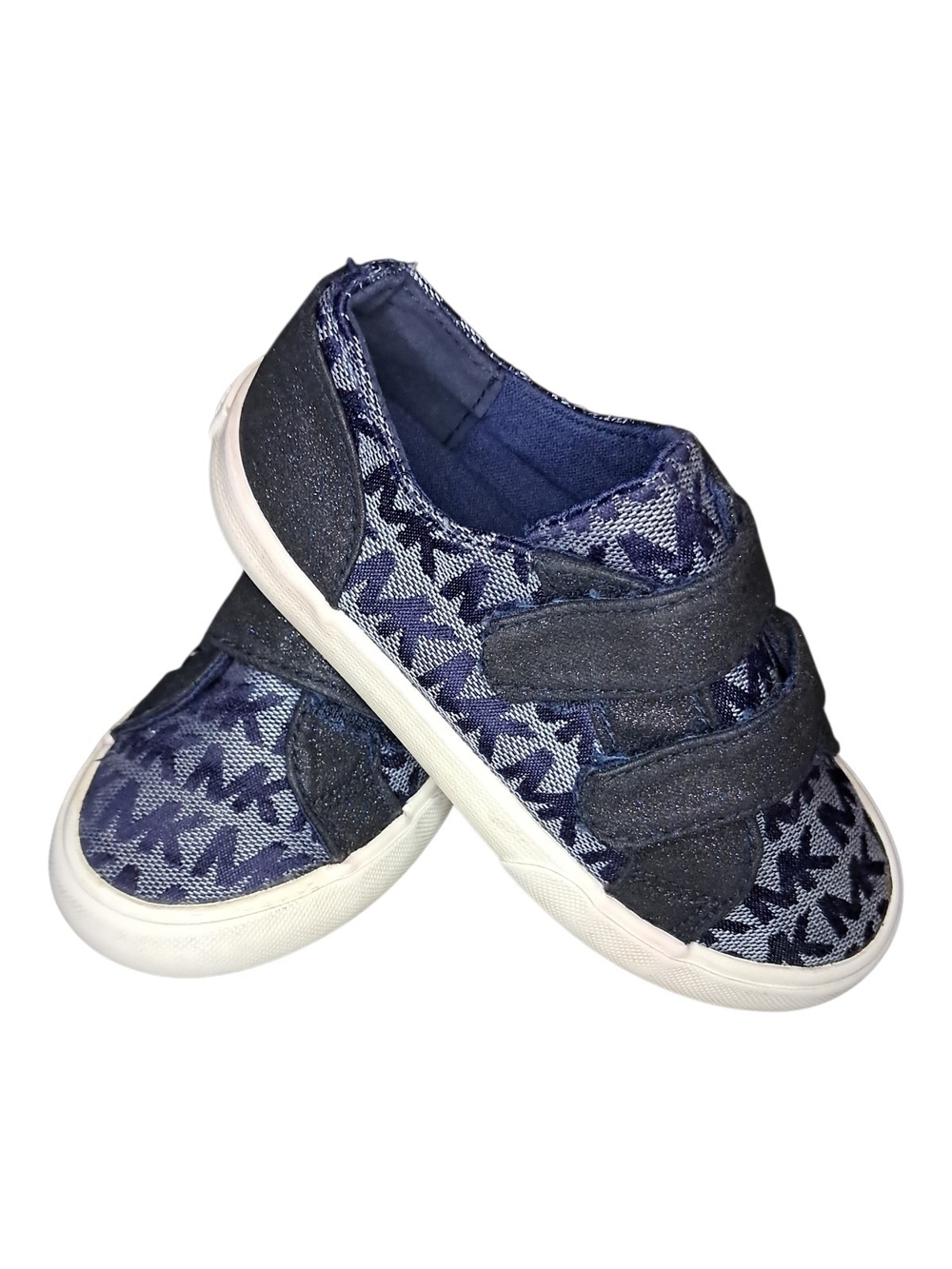 Kids Michael Kors Navy Blue Sneakers